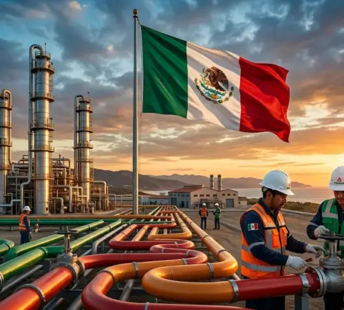 Sheinbaum impulsa reducción del 75% en dependencia de gas natural importado en México
