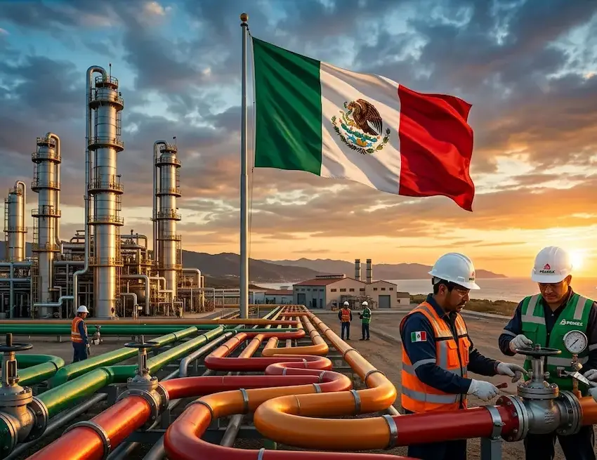 Sheinbaum impulsa reducción del 75% en dependencia de gas natural importado en México