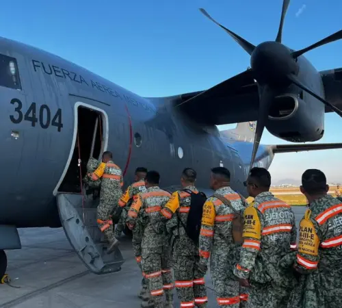 Derrumbe en mina de Sinaloa deja cuatro trabajadores atrapados; intensifican labores de rescate