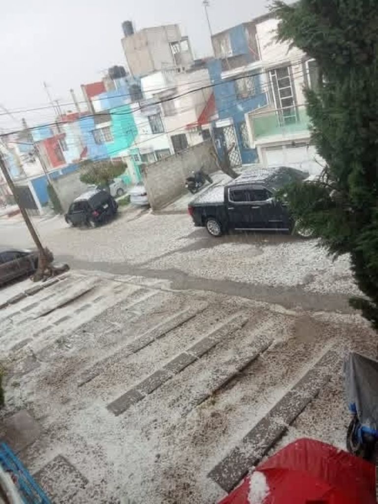 lluvia y granizada en Cuautitlán Izcalli México Ahora