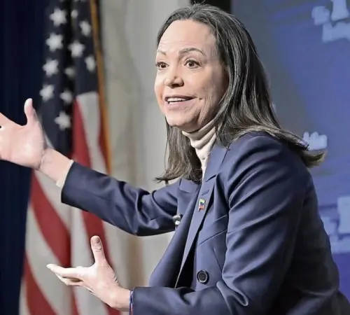 María Corina Machado dice que su regreso a Venezuela será “coordinado con los aliados”
