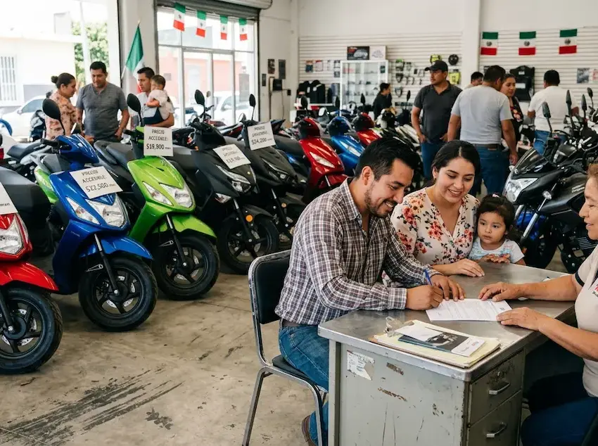 Motocicletas México: Récord 2 millones de ventas en 2025