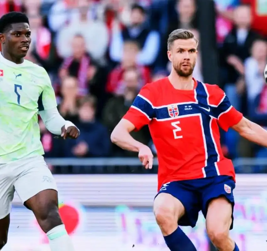 Noruega vs Suiza: 0-0 y fin de racha de Haaland