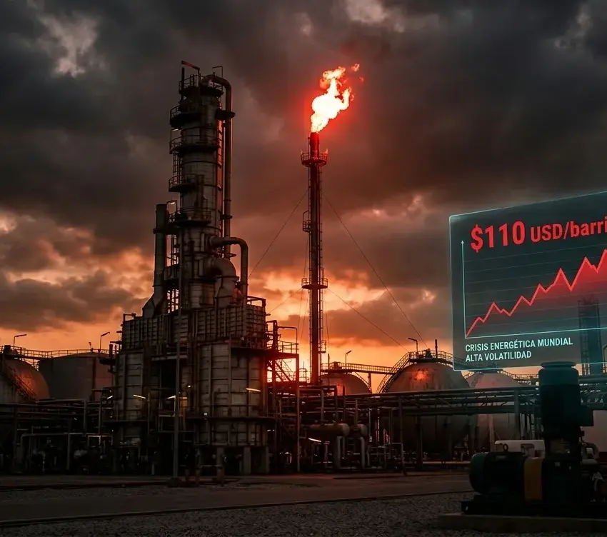 Petróleo Irán: Precios superan $100 por barril