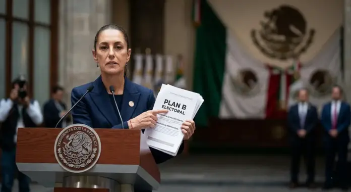 plan-b-electoral Plan B electoral de Claudia Sheinbaum en Congreso mexicano