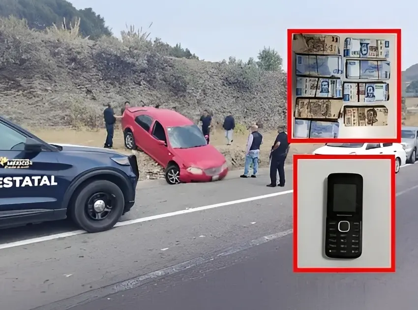 Intento de extorsión en Toluca, acaba con persecución y choque