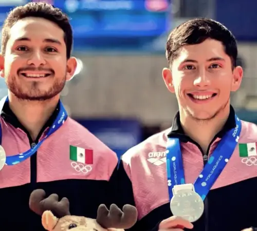 México gana plata en clavados sincronizados en Montreal