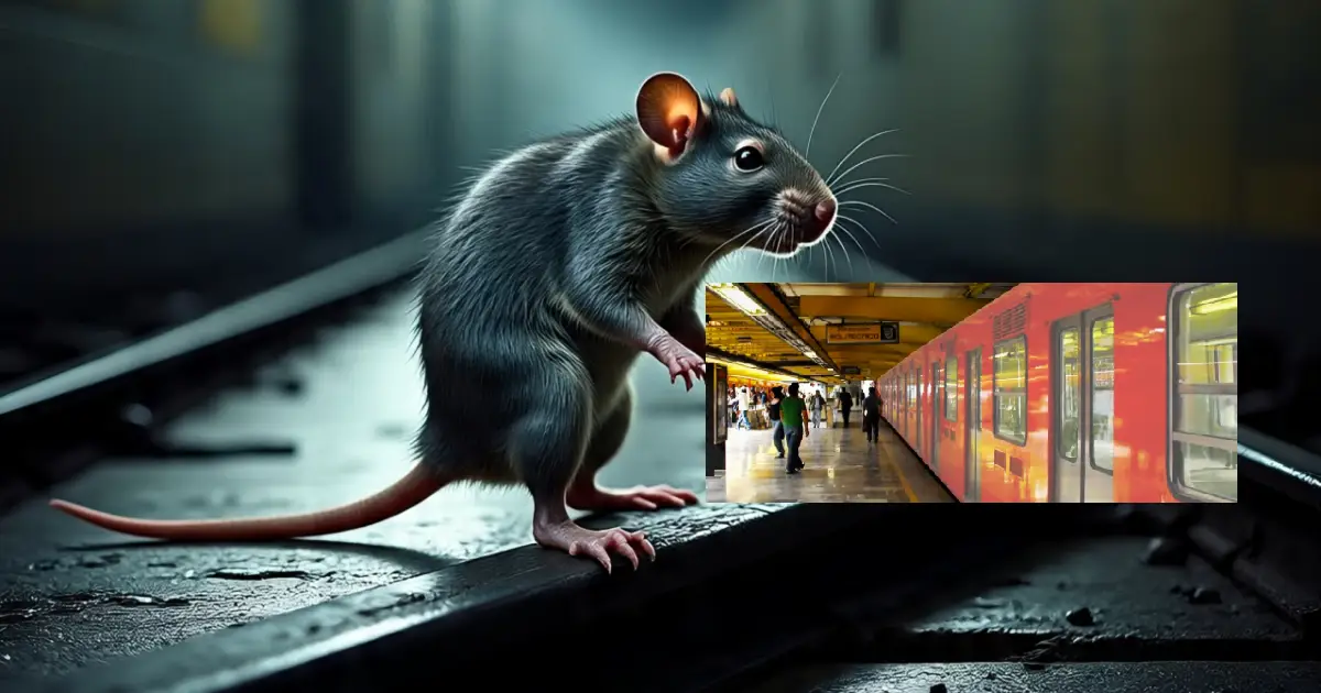 Ratas en el Metro de CDMX: qué comen, cuánto miden y si son peligrosas