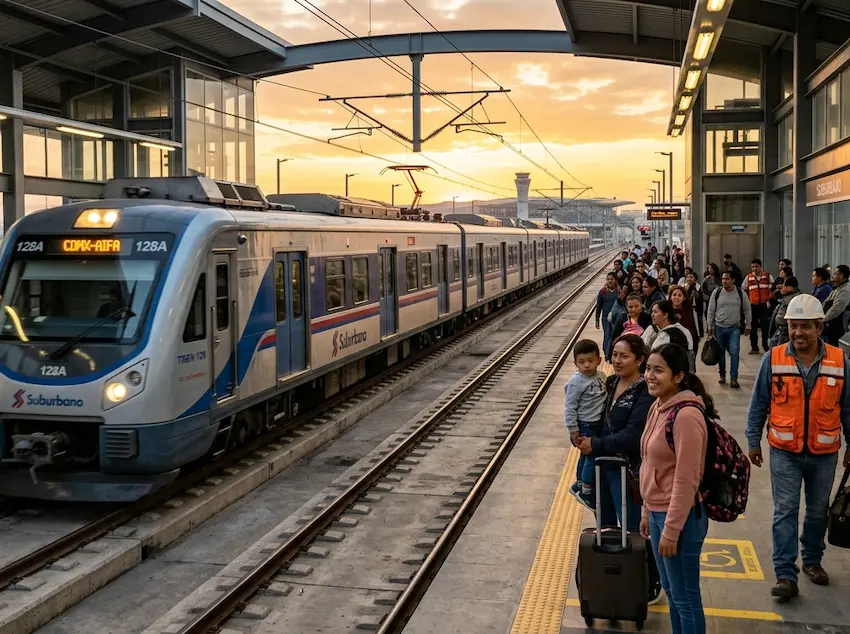 Tren Suburbano AIFA: movilidad revolucionaria desde el 6 de abril de 2026