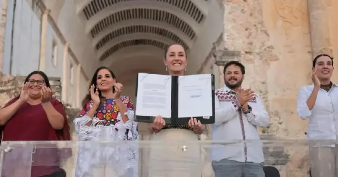 Claudia Sheinbaum y anfitriones turísticos Organizaciones destacan que el modelo de hospitalidad que ofrecen ya responde al reconocimiento de la comunidad; reconocen el papel de Fonatur.