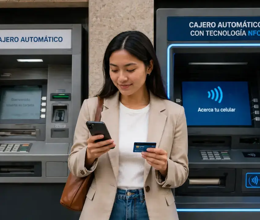 Cajeros automáticos cambian: así puedes retirar dinero sin tarjeta