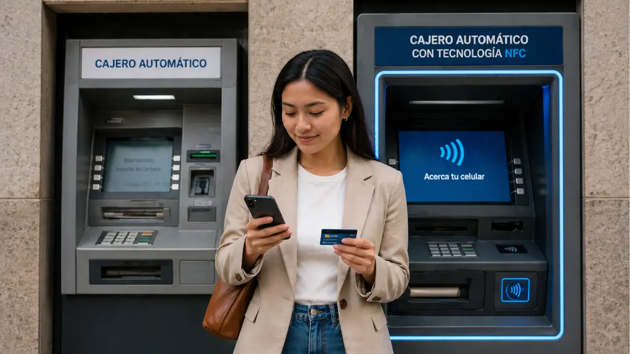 Cajeros automáticos cambian así puedes retirar dinero sin tarjeta