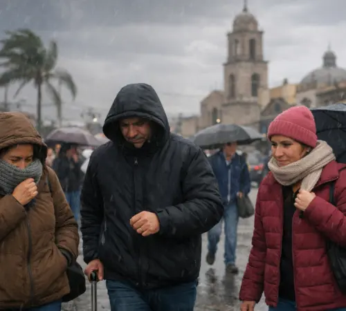 Clima en fin de semana: frente frío 45 traerá lluvias y heladas a México