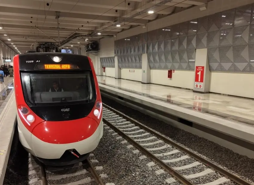 Inauguración del tren al AIFA y gira de Sheinbaum en Sonora