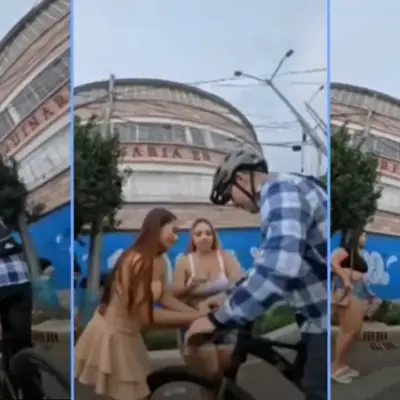 Influencer agredido por prostitutas en Calzada de Tlalpan le destruyen su cámara