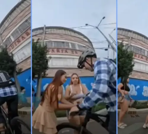 Influencer agredido por prostitutas en Calzada de Tlalpan: le destruyen su cámara