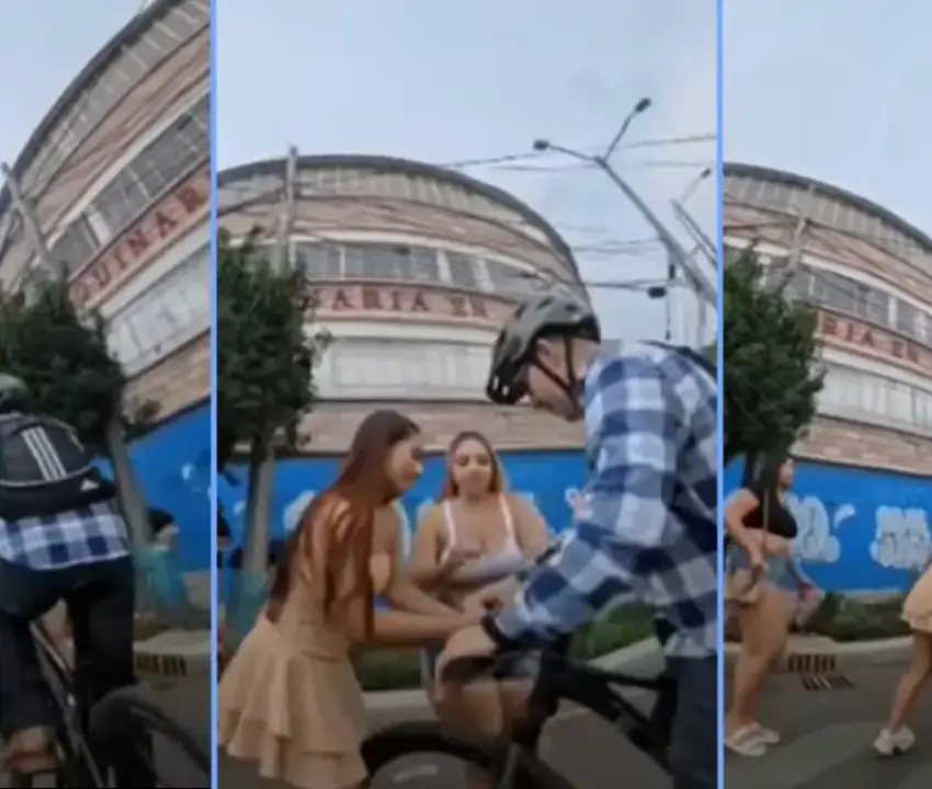 Influencer agredido por prostitutas en Calzada de Tlalpan: le destruyen su cámara