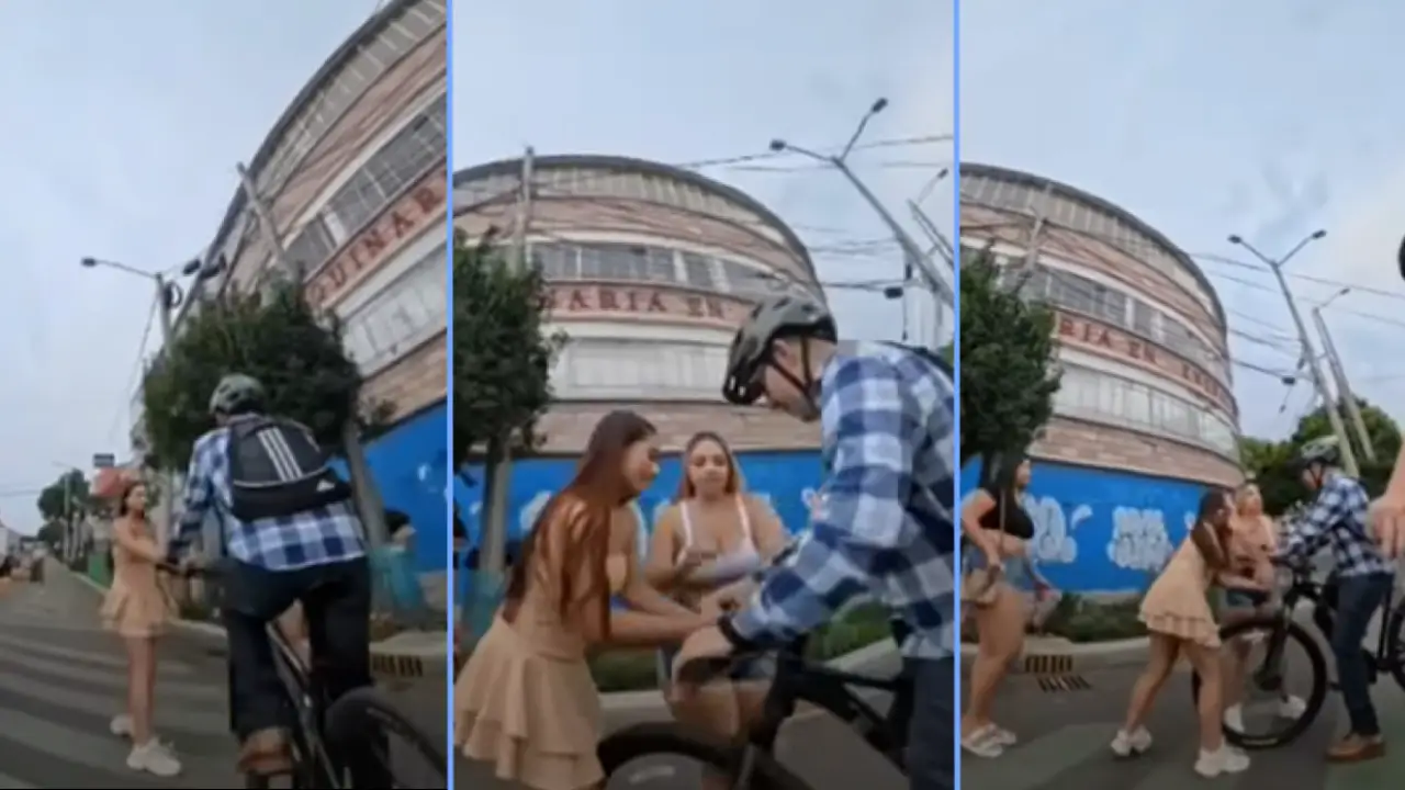 Influencer agredido por prostitutas en Calzada de Tlalpan le destruyen su cámara