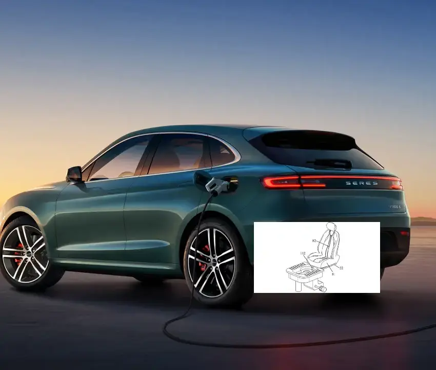 ¿Ir al baño en el coche? Una marca china sorprende con esta patente