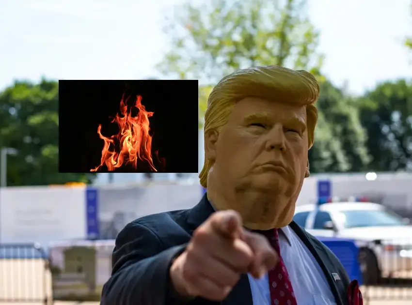 ¿Irán troleó a Trump con video donde Jesús lo manda al infierno?