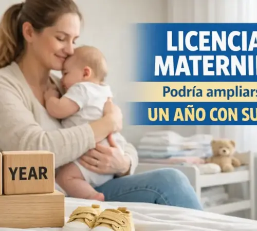 Licencia de maternidad podría ampliarse a un año con sueldo y 26 semanas extra