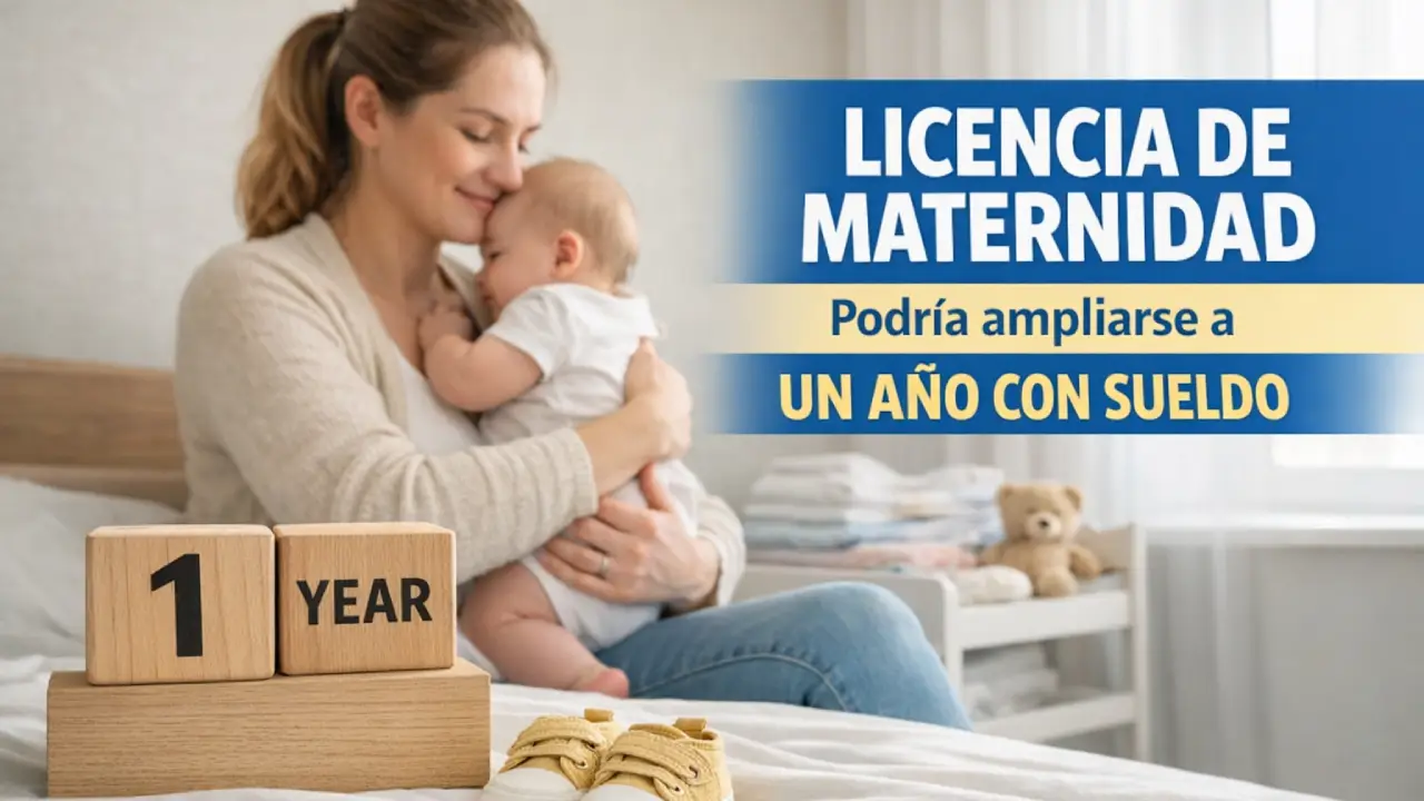 Licencia de maternidad podría ampliarse a un año con sueldo y 26 semanas extra