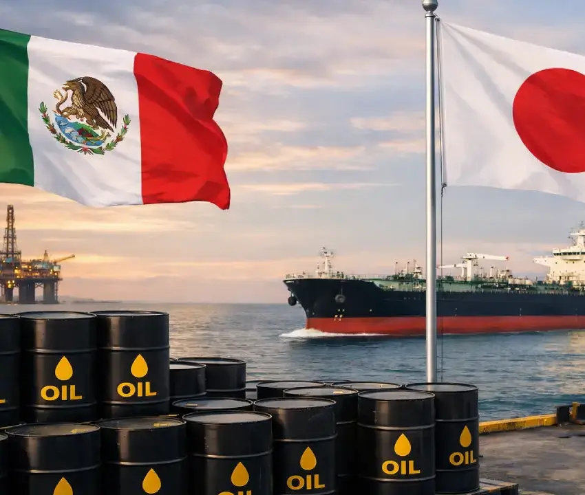 México venderá un millón de barriles de petróleo a Japón en nuevo acuerdo energético