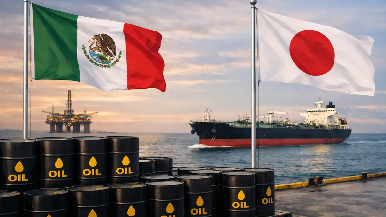 México venderá un millón de barriles de petróleo a Japón en nuevo acuerdo energético