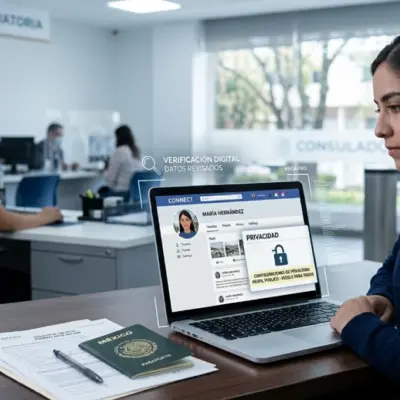 Revisión de redes sociales será obligatoria en trámite de visas estadounidenses para mexicanos