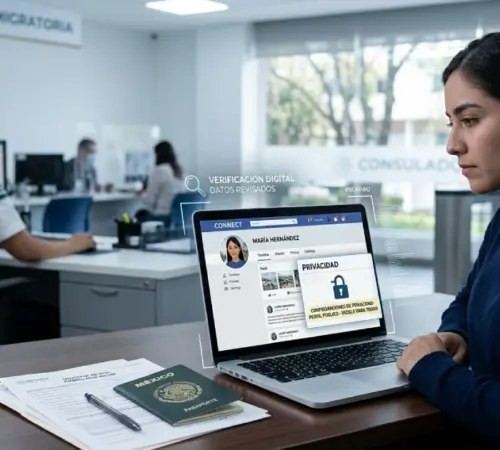 Revisión de redes sociales será obligatoria en trámite de visas estadounidenses para mexicanos