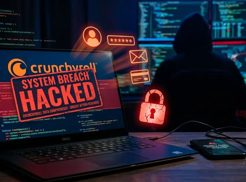 ¡Alerta! Hackeo a Crunchyroll: venden datos de millones de usuarios