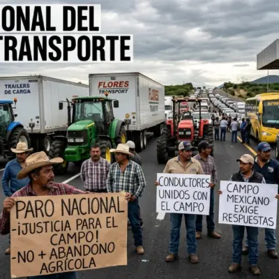 Arranca paro nacional de agricultores y transportistas en 20 estados