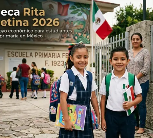 ¿En qué fechas se repartirán las tarjetas de la Beca Rita Cetina 2026?