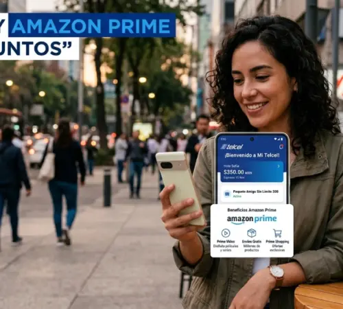Así funciona la nueva alianza entre Telcel y Amazon México