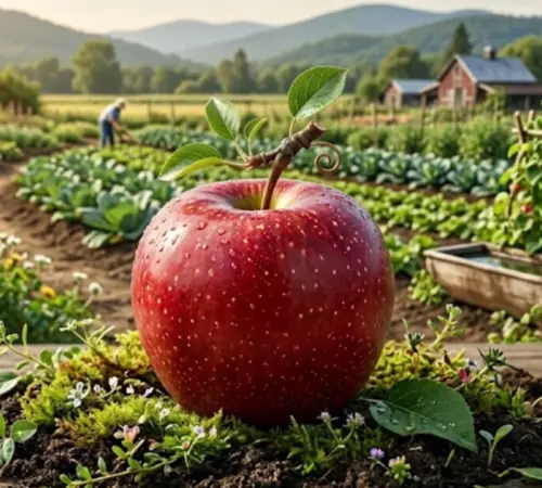 Celebra el Día de la Tierra con manzanas frescas y llenas de vida
