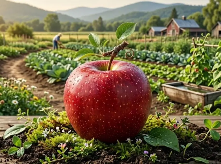 Celebra el Día de la Tierra con manzanas frescas y llenas de vida