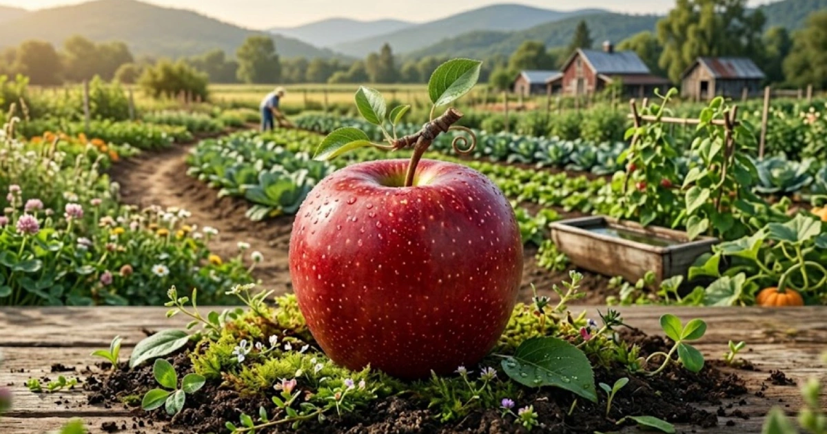 Celebra el Día de la Tierra con manzanas frescas y llenas de vida