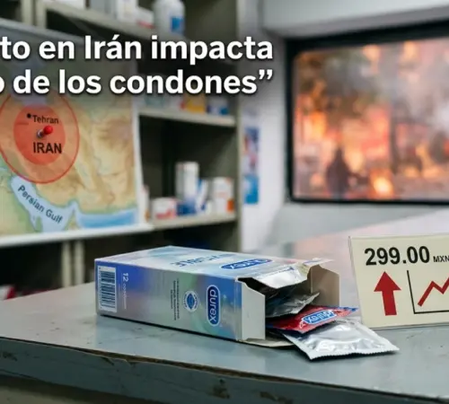 ¿Por qué podrían subir los precios de los condones por la guerra en Irán?