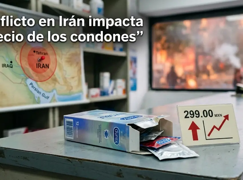 ¿Por qué podrían subir los precios de los condones por la guerra en Irán?