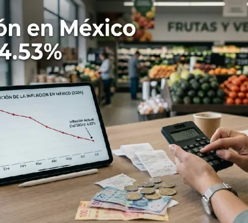 Inflación en México baja a 4.53% en la primera quincena de abril, según Inegi