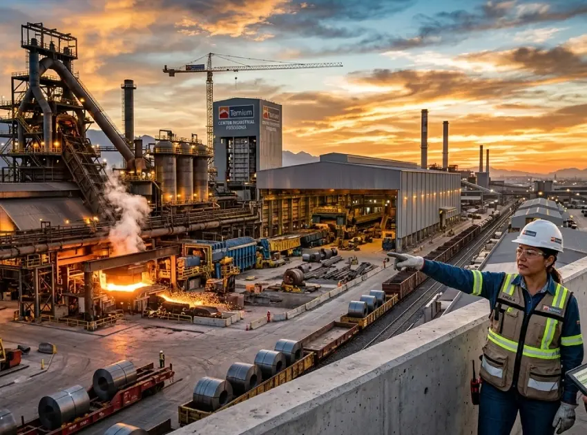 Ternium prepara acería en Nuevo León con inversión de 4,000 MDD para 2026