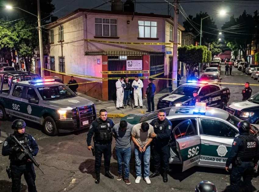 Detienen en Edomex a presuntos homicidas de familia en Azcapotzalco