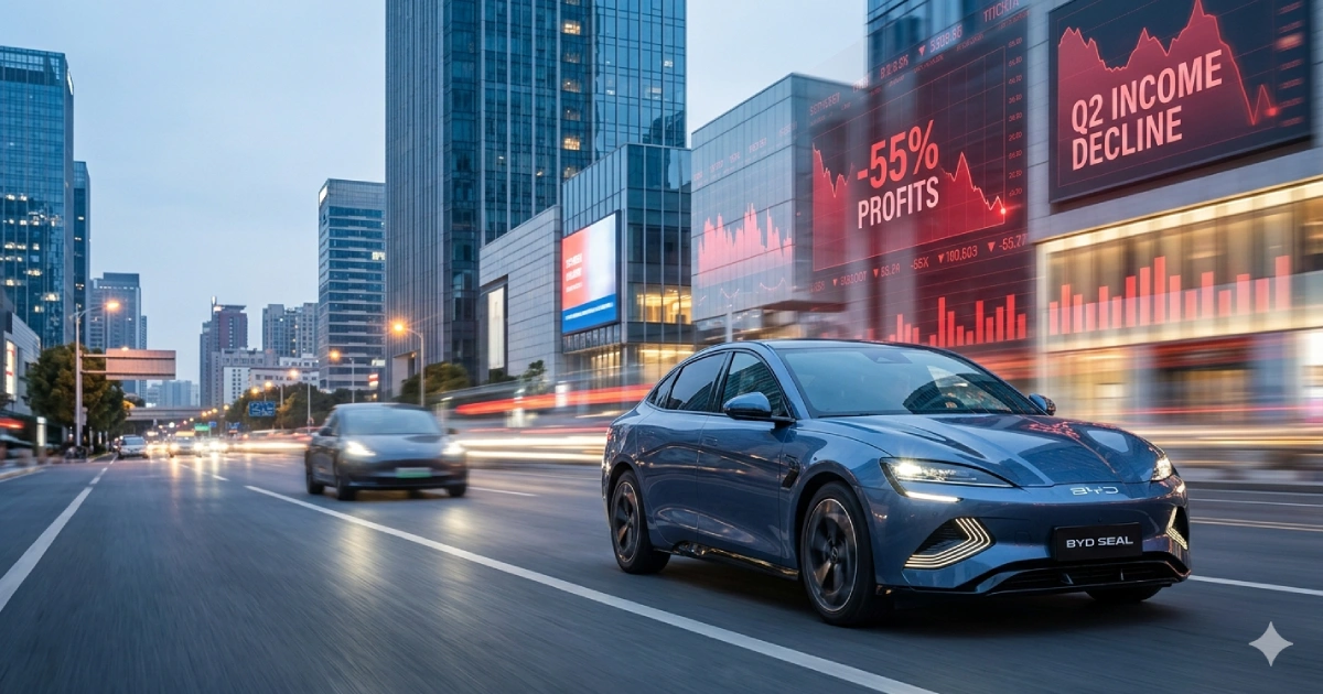 BYD lidera ventas mundiales de autos eléctricos en 2025 pese a registrar una caída del 55 en sus ganancias financieras