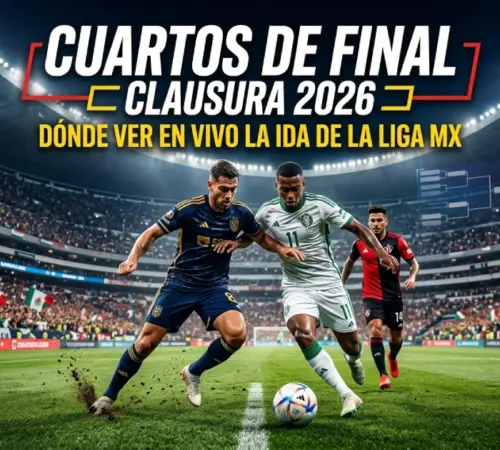 Guía para ver en vivo los Cuartos de Final Ida del Clausura 2026