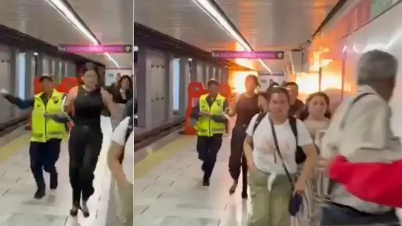 Vagón del metro explota en Salto del Agua y provoca alarma entre usuarios