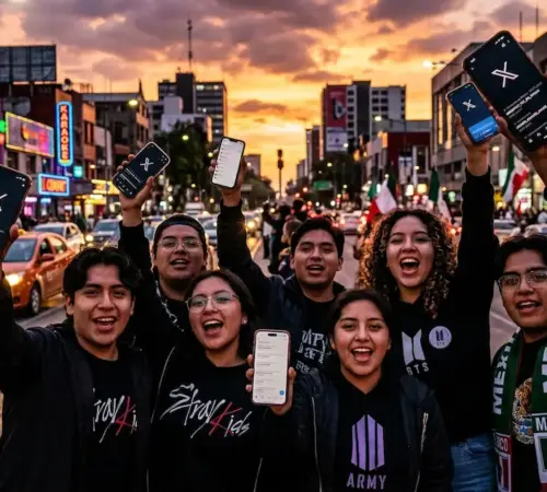 ENHYPEN México lidera tendencias en X con campaña masiva de fans