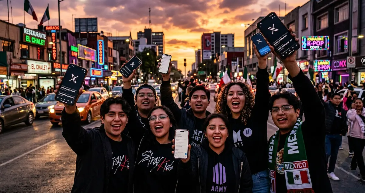 ENHYPEN México fans ENGENE en trends de X con hashtags RESPECT THE 2M VOICES