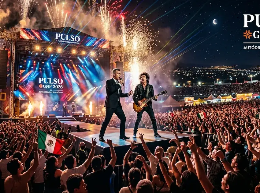Pulso GNP 2026 en Querétaro: Robbie Williams y Caifanes son los headliners