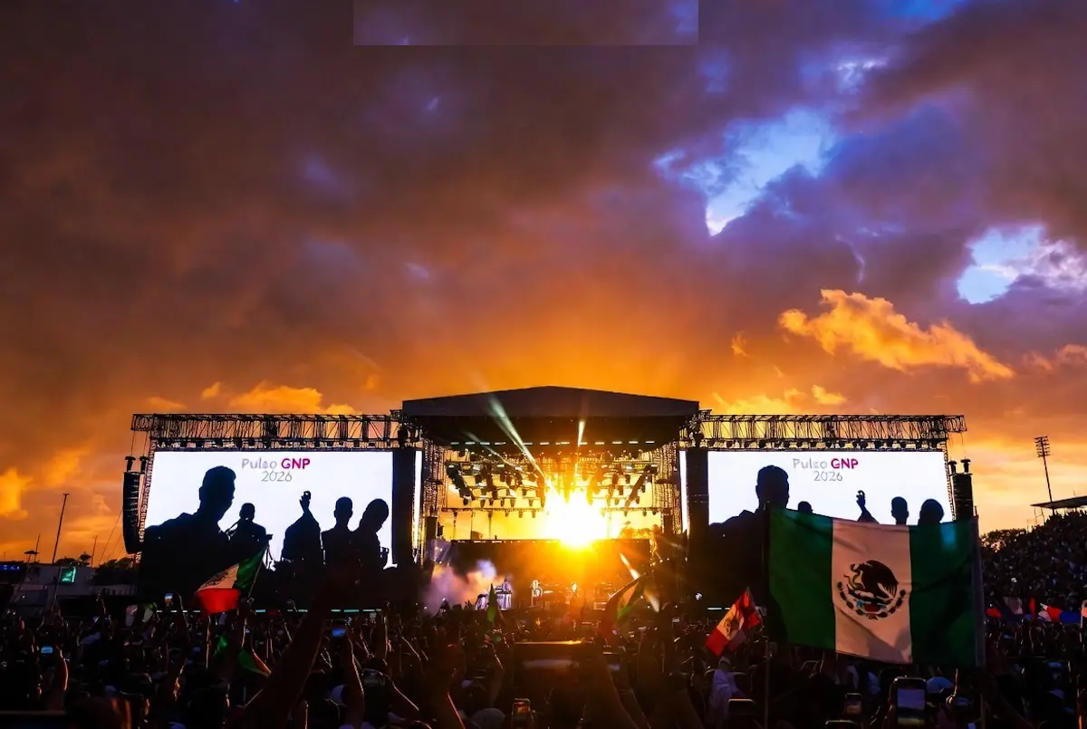 Pulso GNP 2026 cartel con Robbie Williams y Caifanes en el Autódromo de Querétaro
