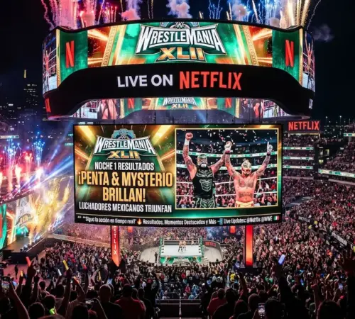 WrestleMania 42: Resultados en Vivo y Cómo Verlo por Netflix